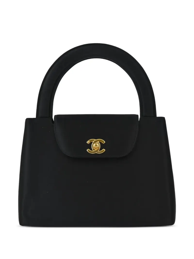 Chanel Kelly in Schwarz – Pre-owned Taschen