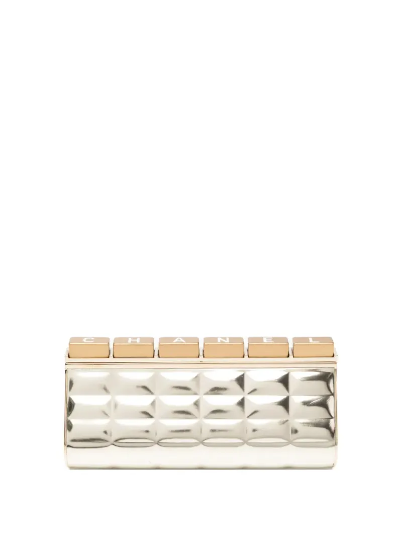 Chanel Keyboard Clutch in Gold