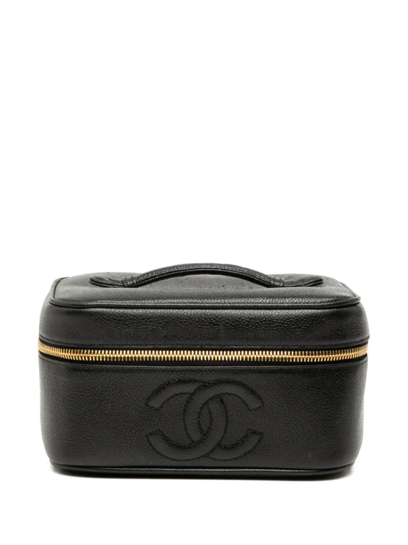 Chanel Kosmetikkoffer in Schwarz – Pre-owned Taschen