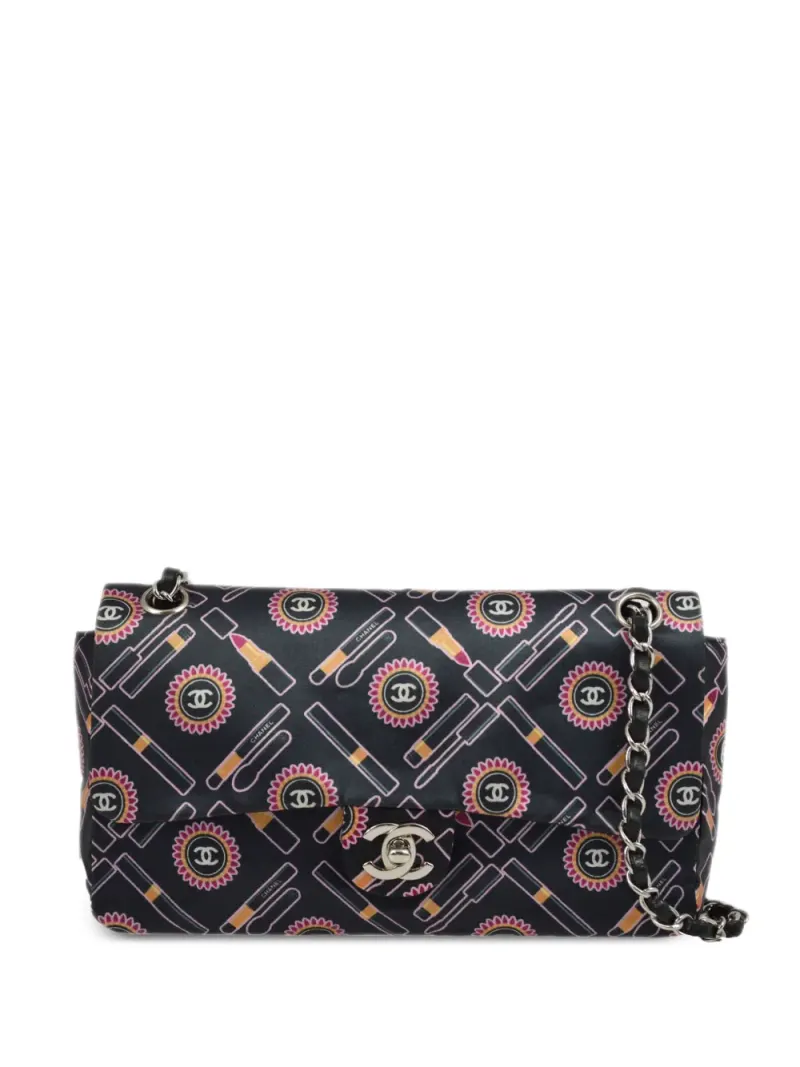 Chanel Lipstick Classic Single Flap in Schwarz – Pre-owned Taschen