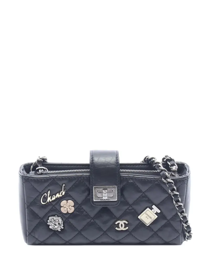 Chanel Lucky Charms Reissue 2.55 in Schwarz – Pre-owned Taschen