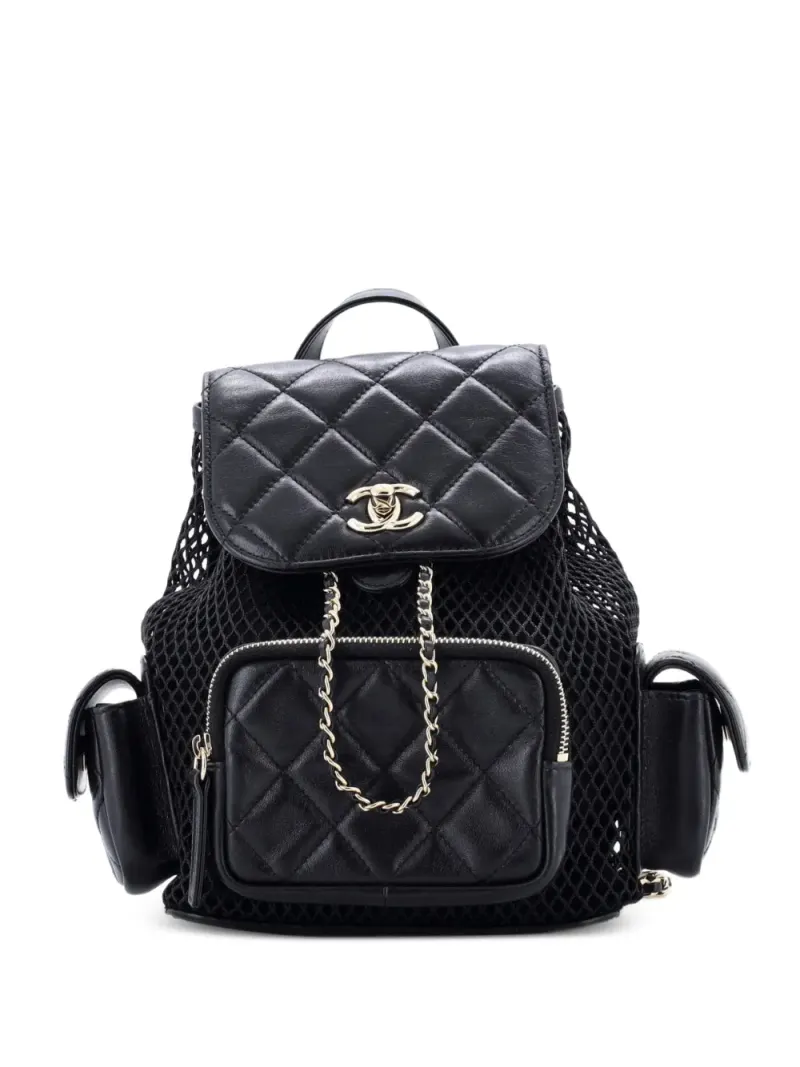 Chanel Mesh- in Schwarz – Pre-owned Taschen