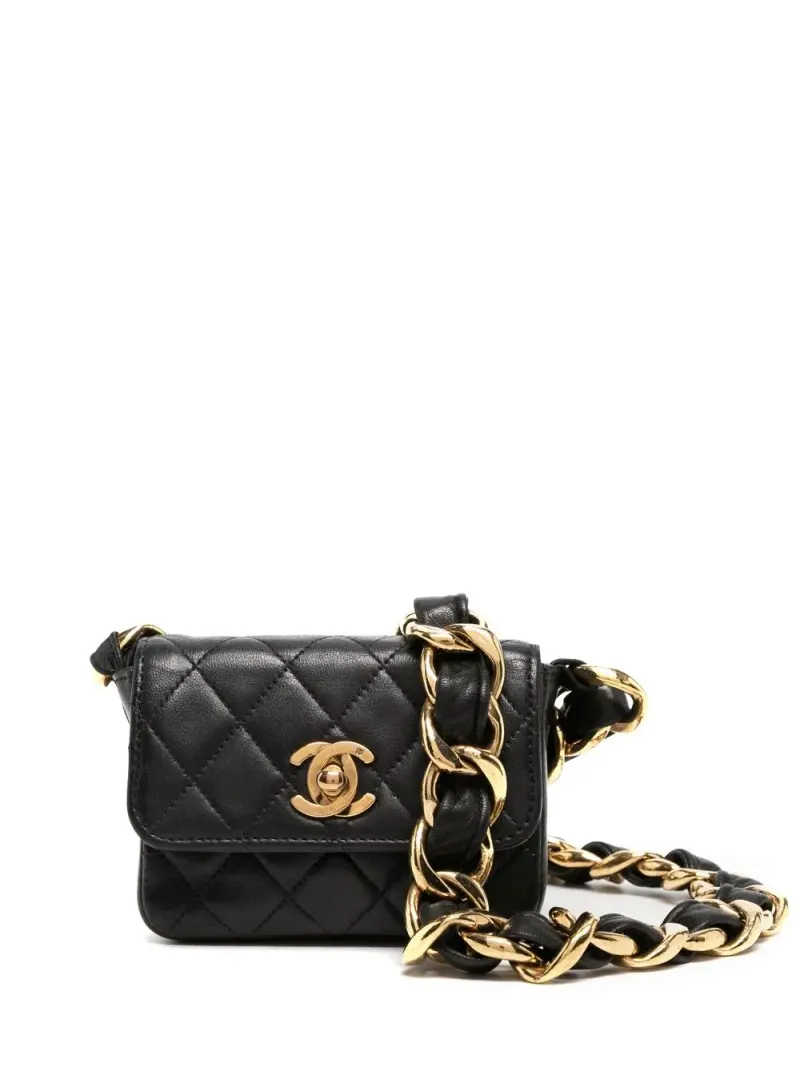 Chanel 1992 Mini-Tasche Mini in Weiß