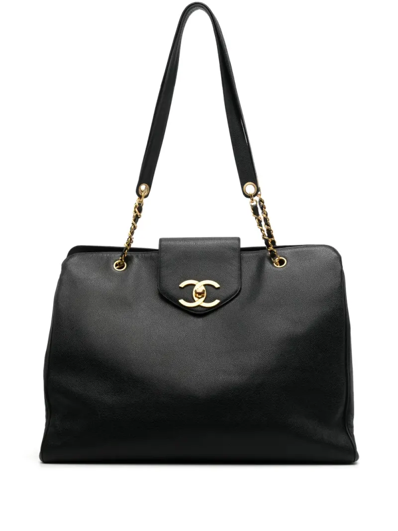 Chanel Supermodel in Schwarz – Pre-owned Taschen