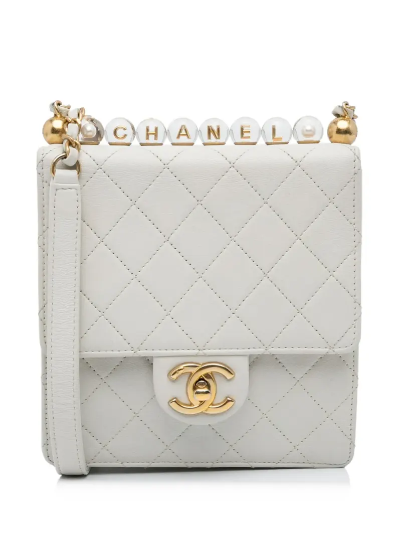 Chanel Tasche Mini in Weiß – Pre-owned Taschen
