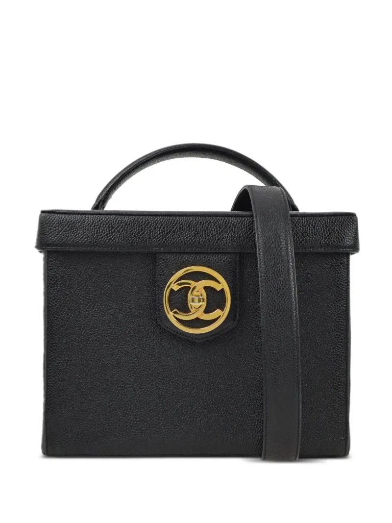 Chanel Vanity in Schwarz – Pre-owned Taschen