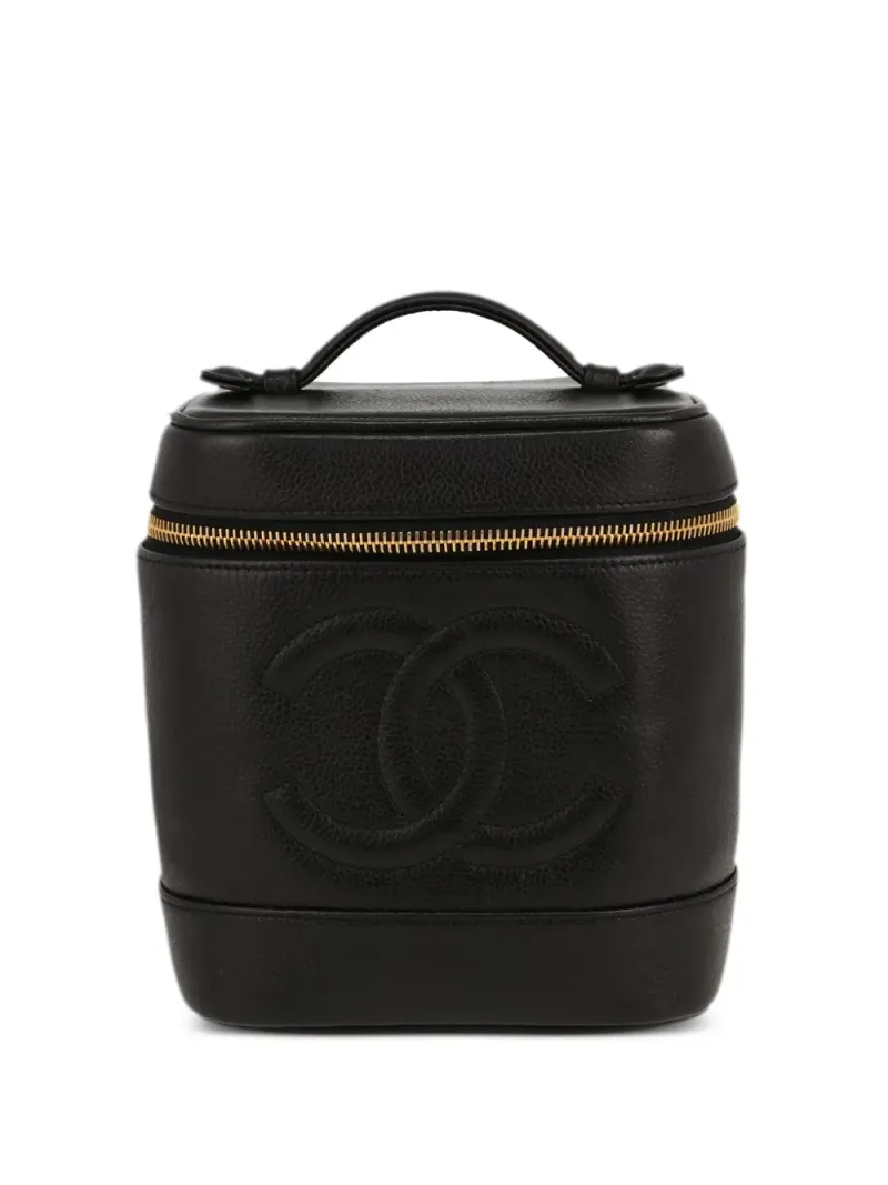 Chanel Vanity in Schwarz – Pre-owned Taschen