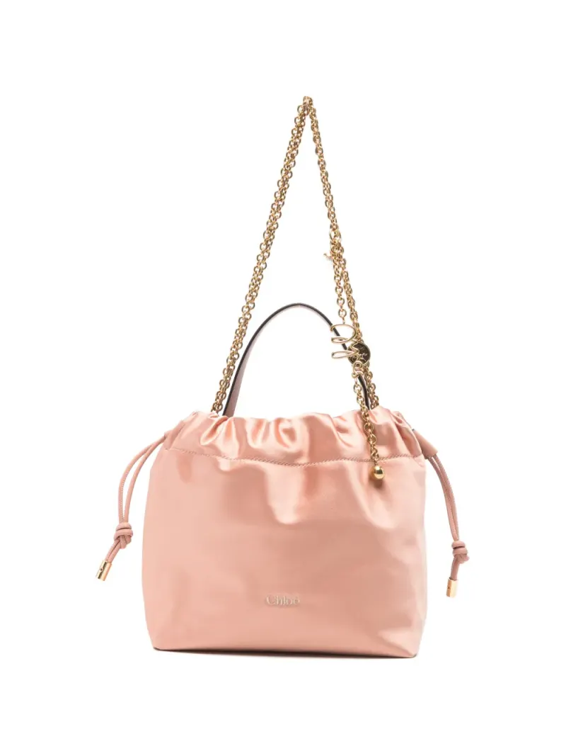 Chloé Geraffter Mini-Tote Bag