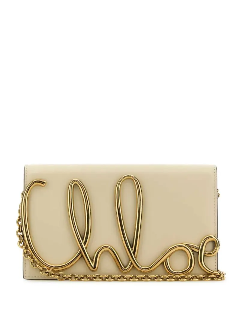 Chloé Iconic Clutch in Nude