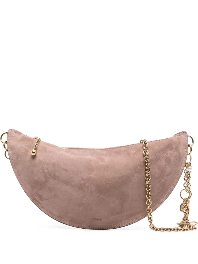 Chloé Icons Schultertasche mit Kettenriemen in Rosa