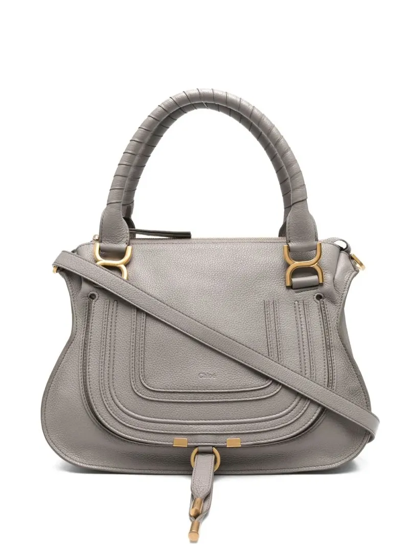 Chloé Marcie Handtasche in Grau