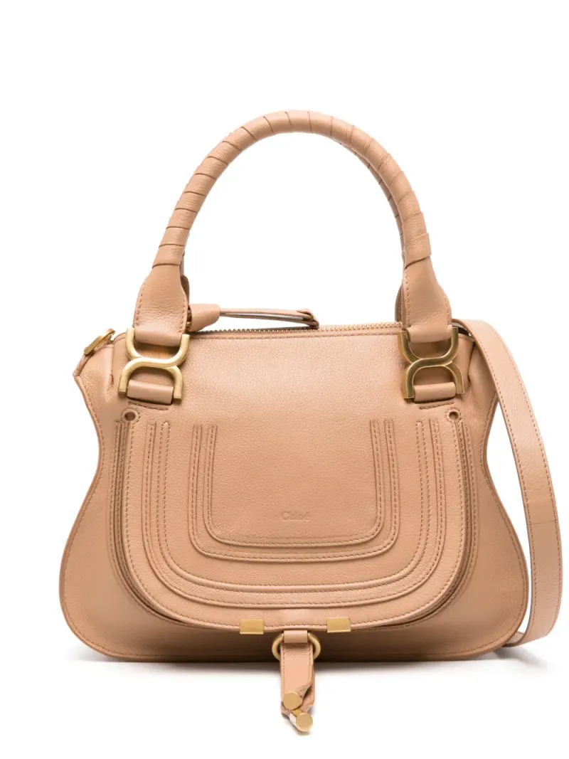 Chloé Kleine Marcie Handtasche in Braun