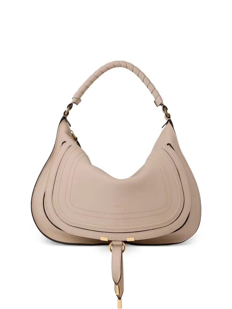 Chloé Kleine Marcie Handtasche in Nude
