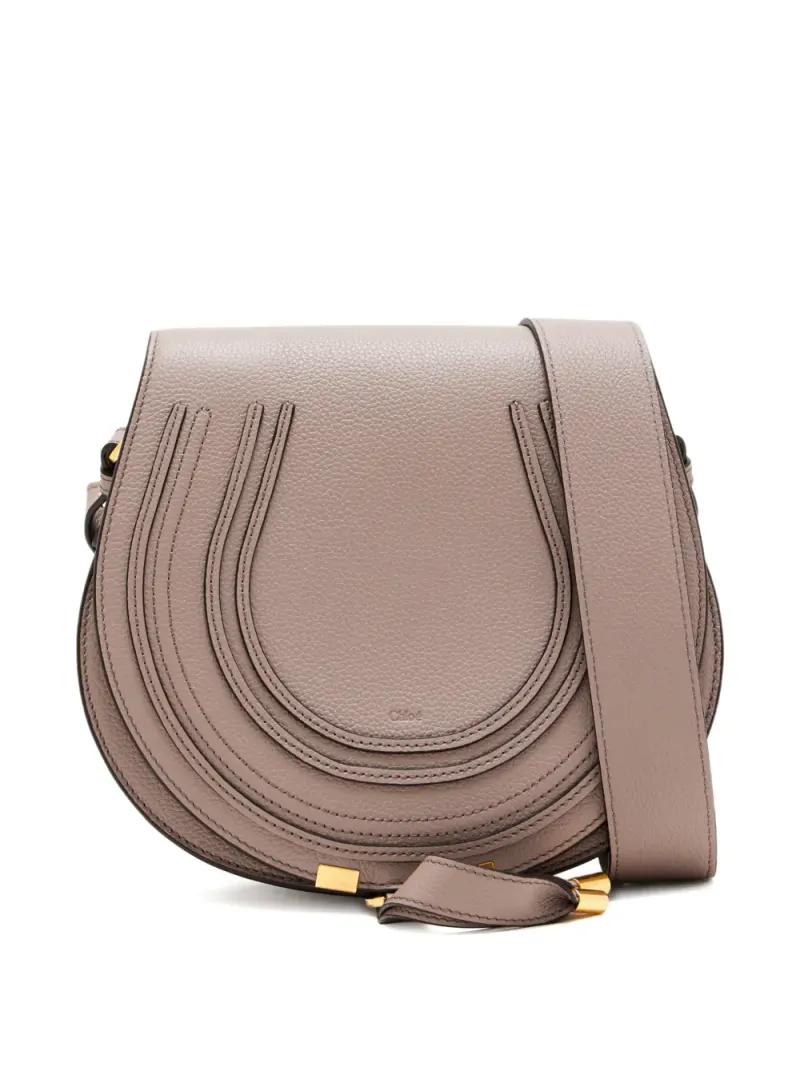 Chloé Marcie Schultertasche in Grau