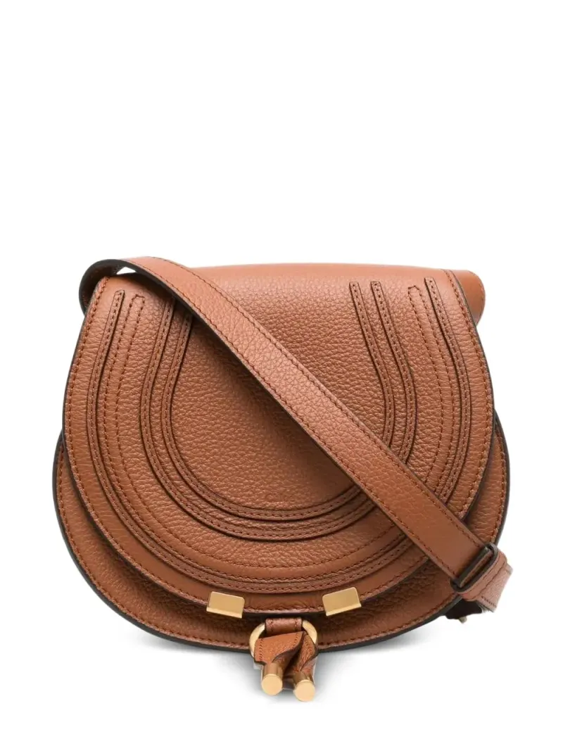 Chloé Kleine 'Marcie' Schultertasche in Braun