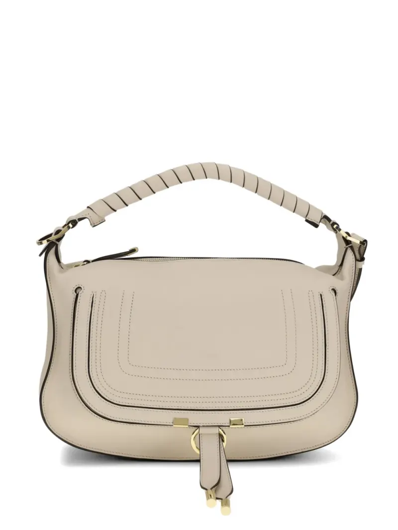 Chloé Kleine Marcie Schultertasche in Nude