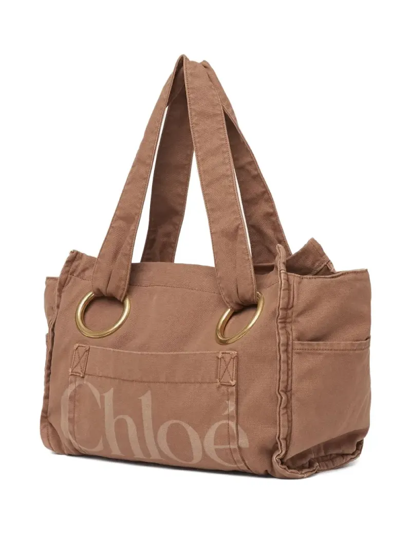 Chloé Plage Tote Bag in Braun