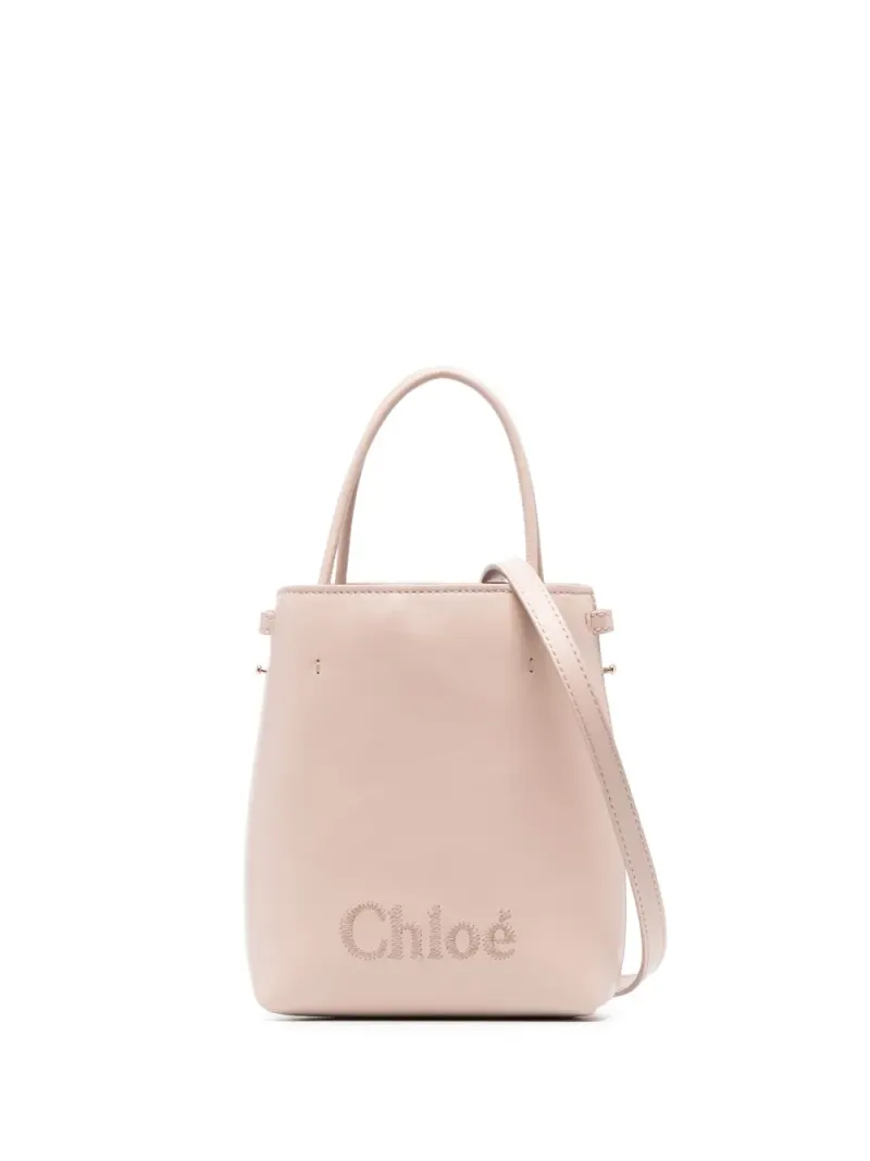 Chloé Micro Sense Handtasche in Rosa