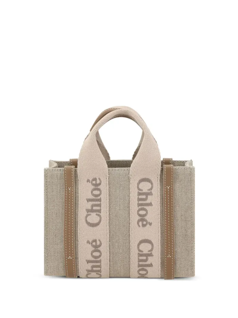Chloé Woody Shopper in Nude