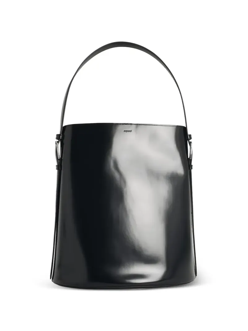 Coperni Beuteltasche aus Leder in Schwarz