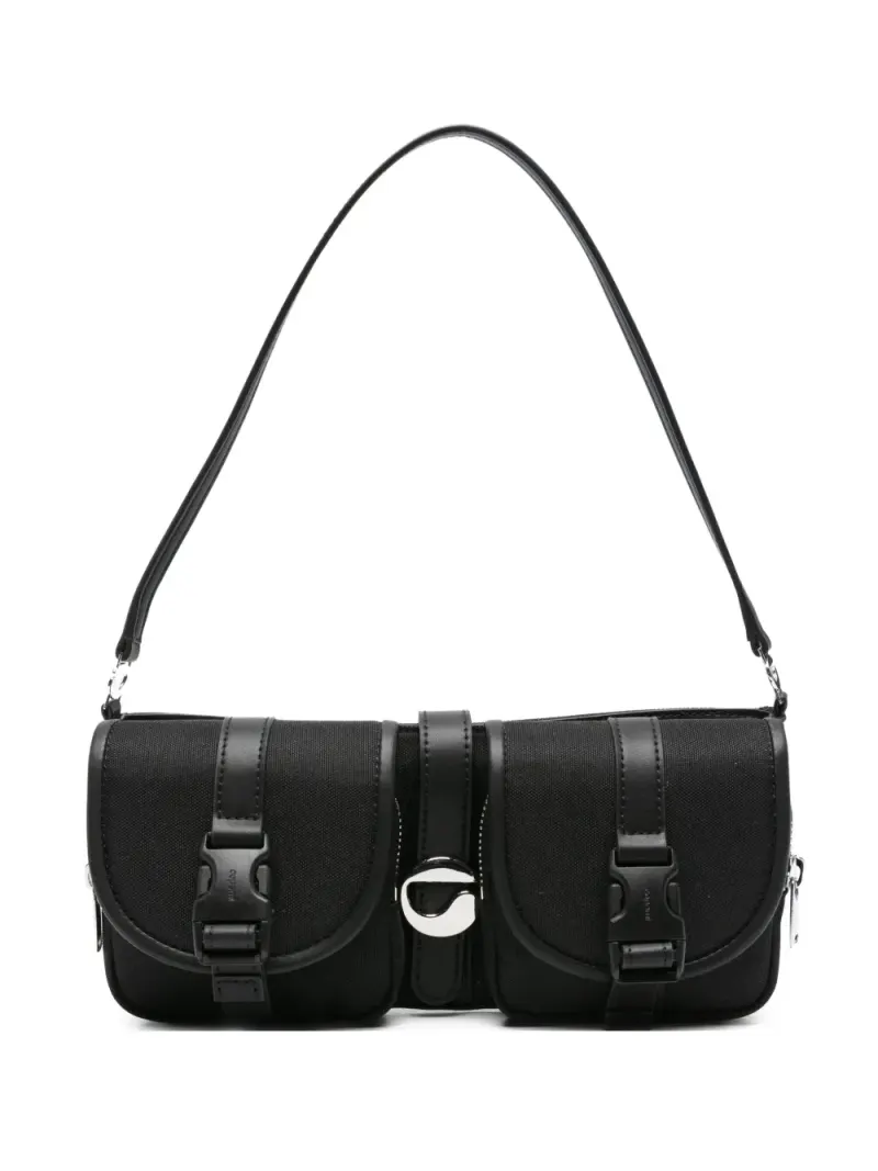 Coperni Cargo Schultertasche mit Logo-Schnalle
