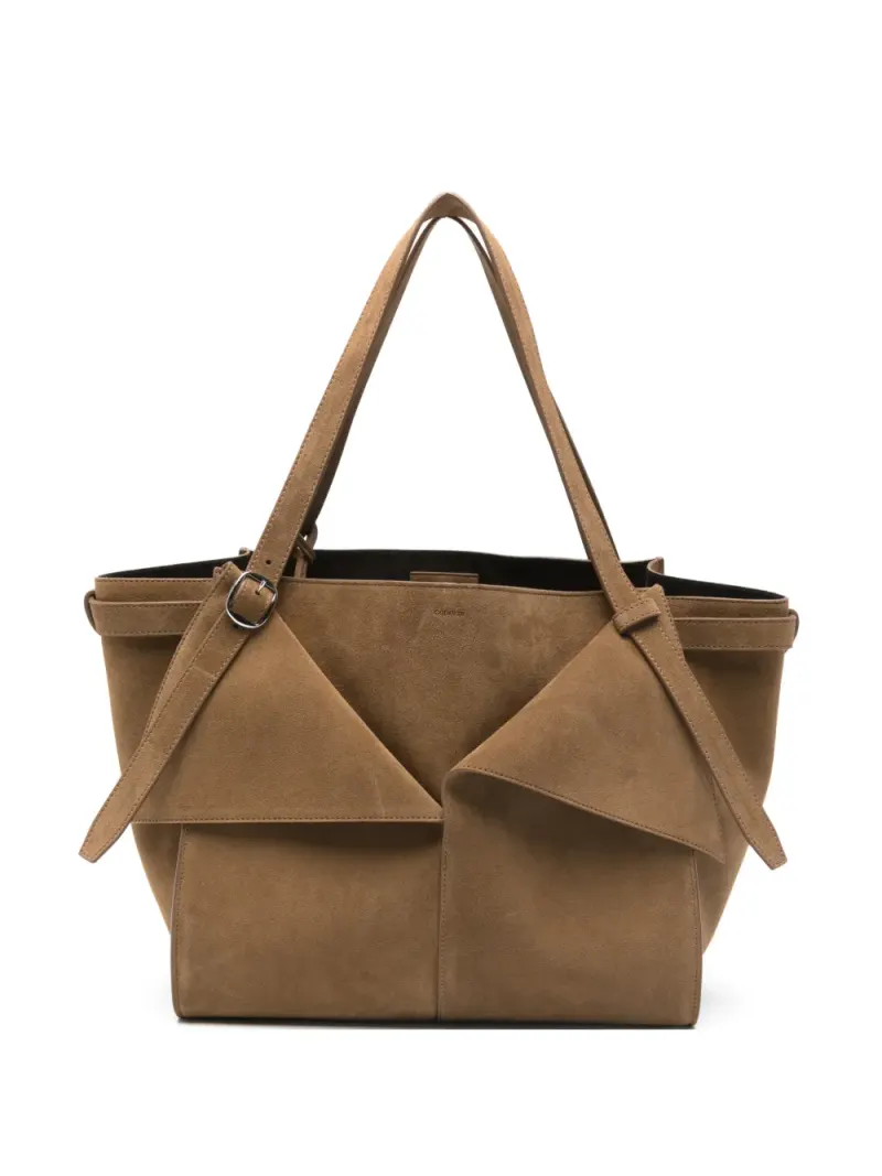 Coperni Gefalteter Shopper in Braun