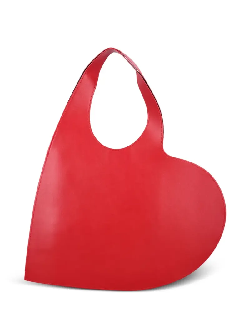Coperni Heart Shopper in Rot