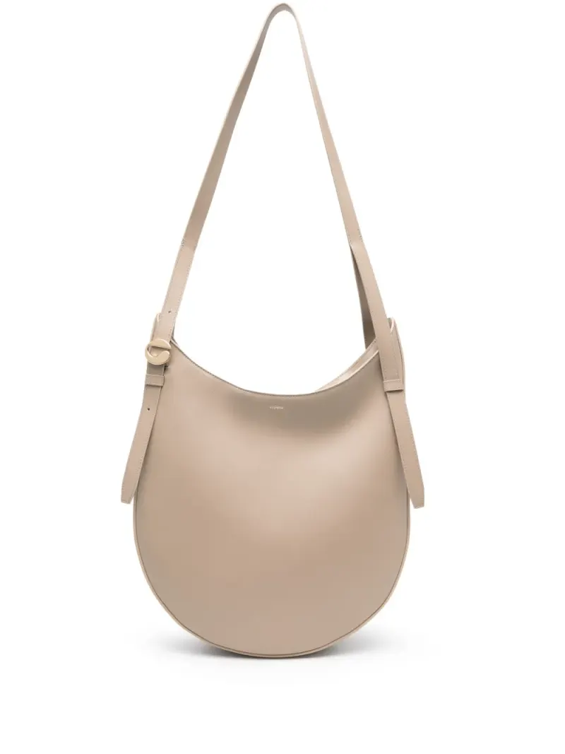Coperni Schultertasche aus Leder in Nude