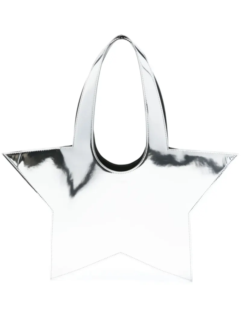 Coperni Mini Star Tote Bag Mini in Silber