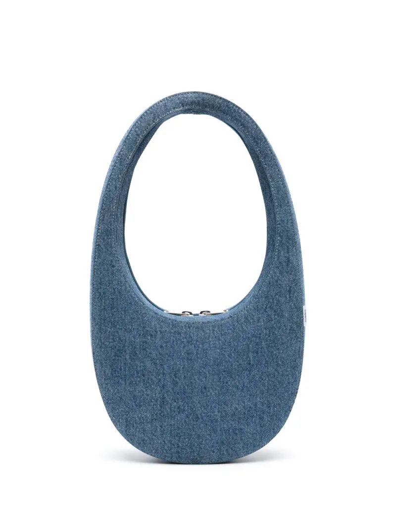 Coperni Swipe Schultertasche in Blau