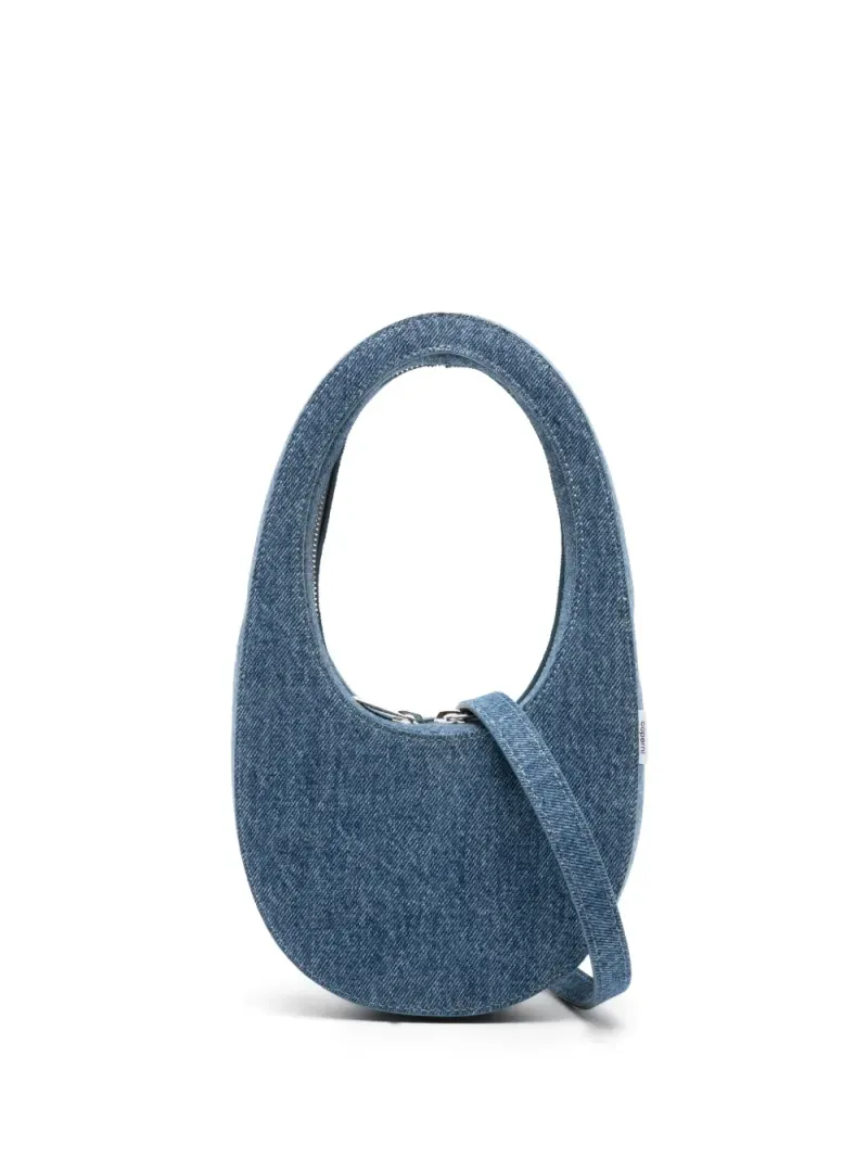 Coperni Swipe Schultertasche in Blau