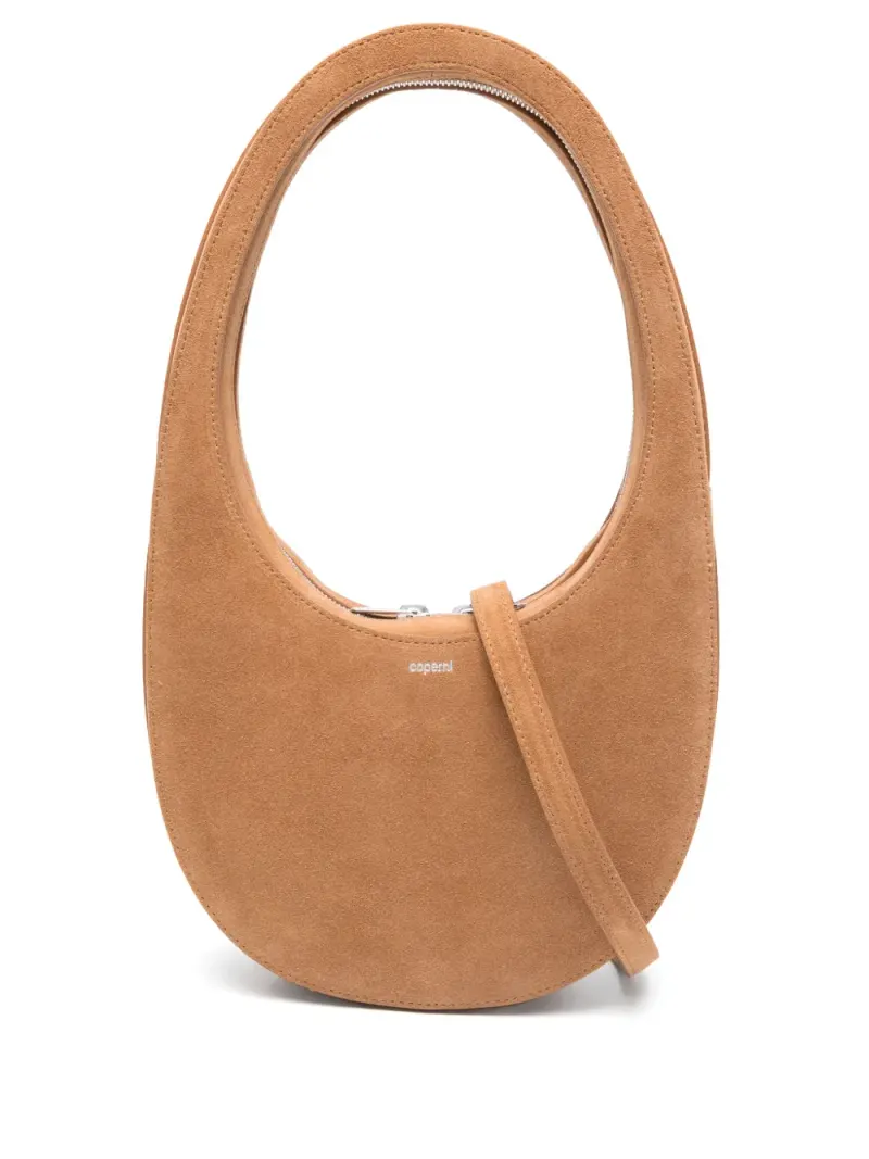 Coperni Swipe Schultertasche in Braun