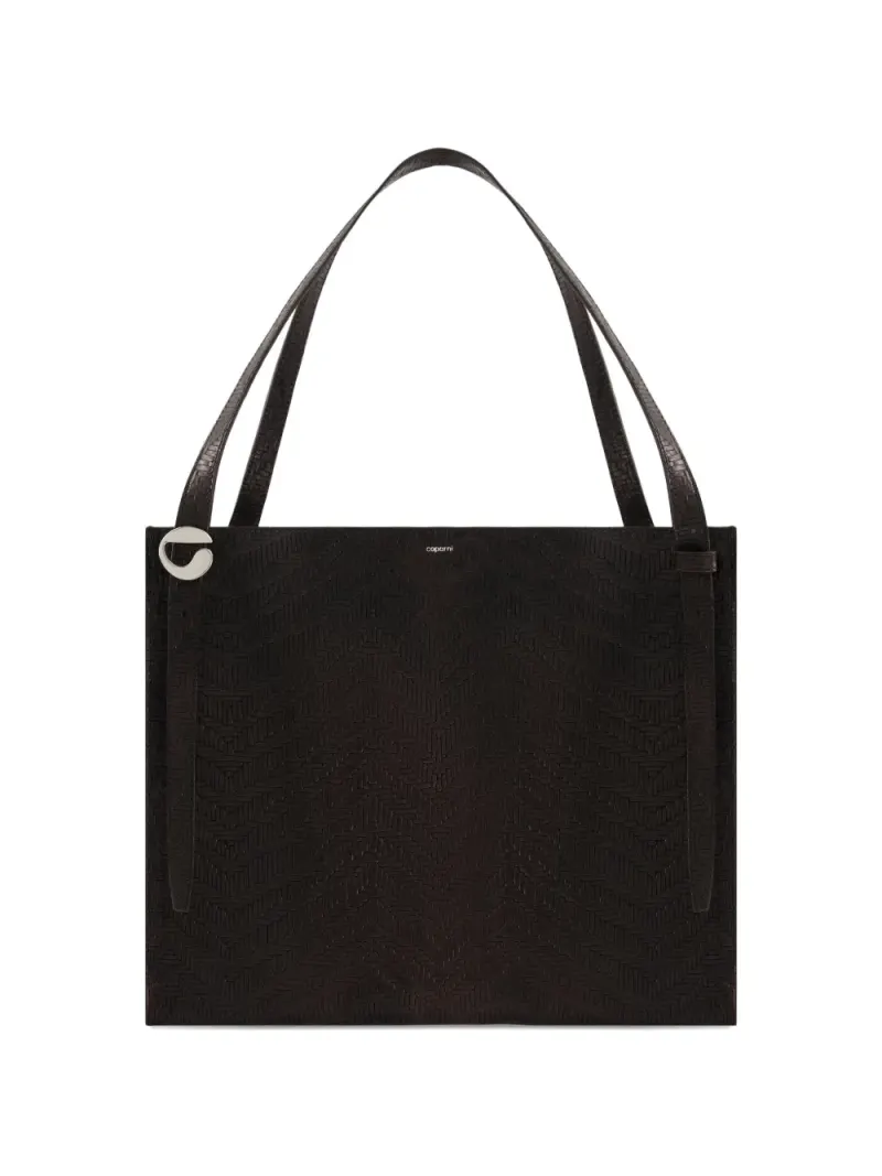 Coperni Tote Bag mit Gürtel in Braun