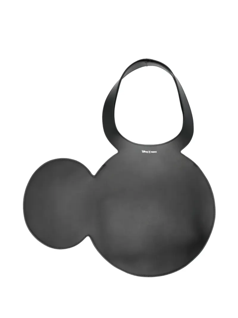 Coperni x Disney Tote Bag in Mausform in Schwarz