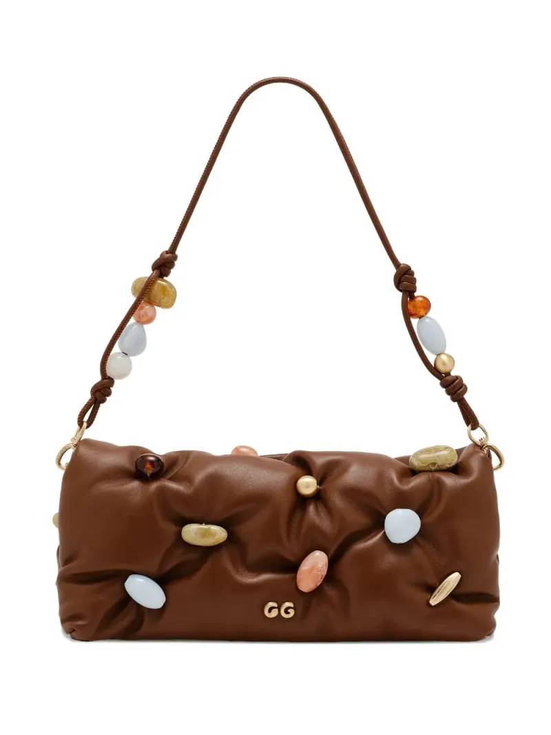 Cult Gaia Amalia Schultertasche mit Perlen