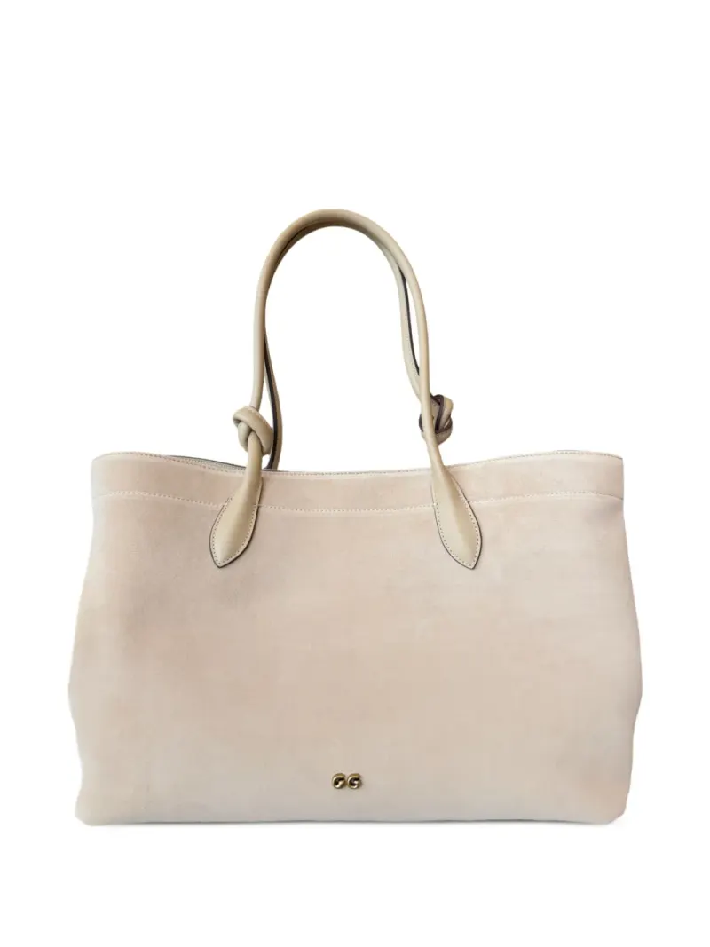 Cult Gaia Ariella Tote Bag mit Knoten in Nude