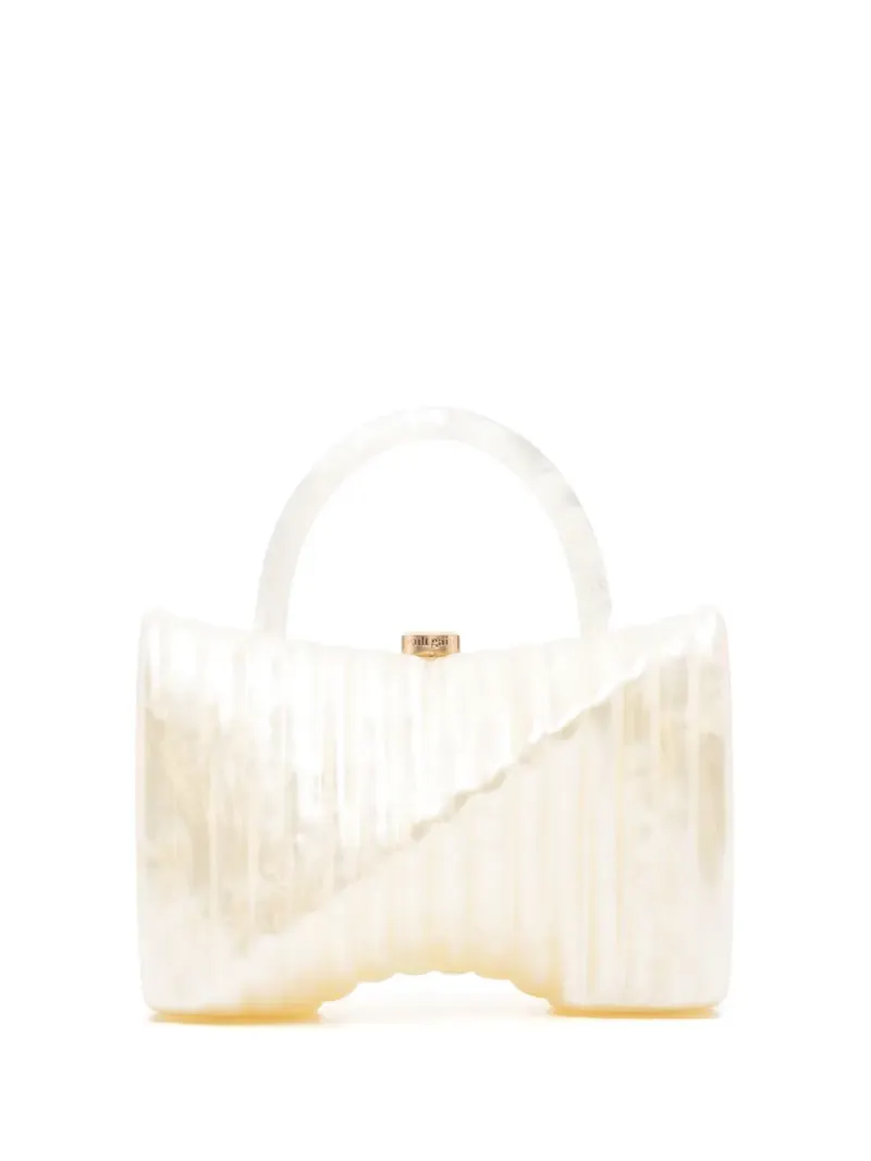 Cult Gaia Cassidie Tote Bag in Nude