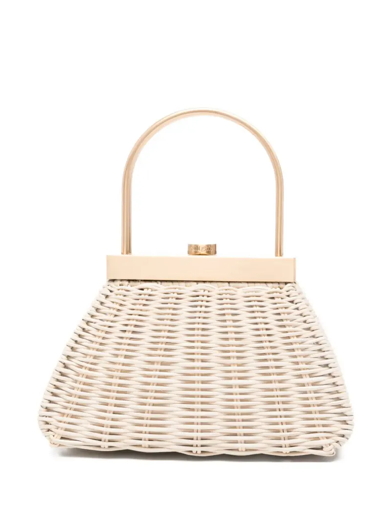 Cult Gaia Estelle Tote Bag in Nude