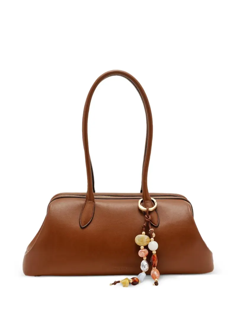 Cult Gaia Raia Schultertasche mit Perlenanhänger