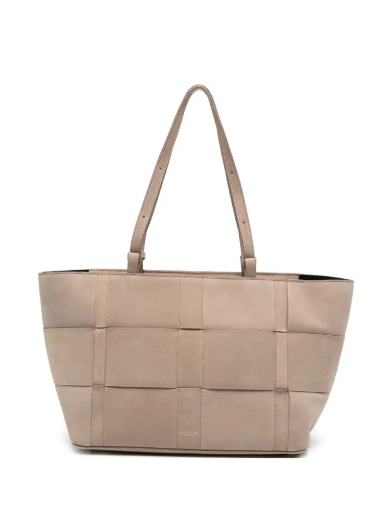 DeMellier Gewebter Florence Tote Bag in Nude