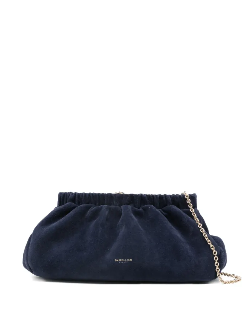 Demellier Miami Clutch aus Wildleder