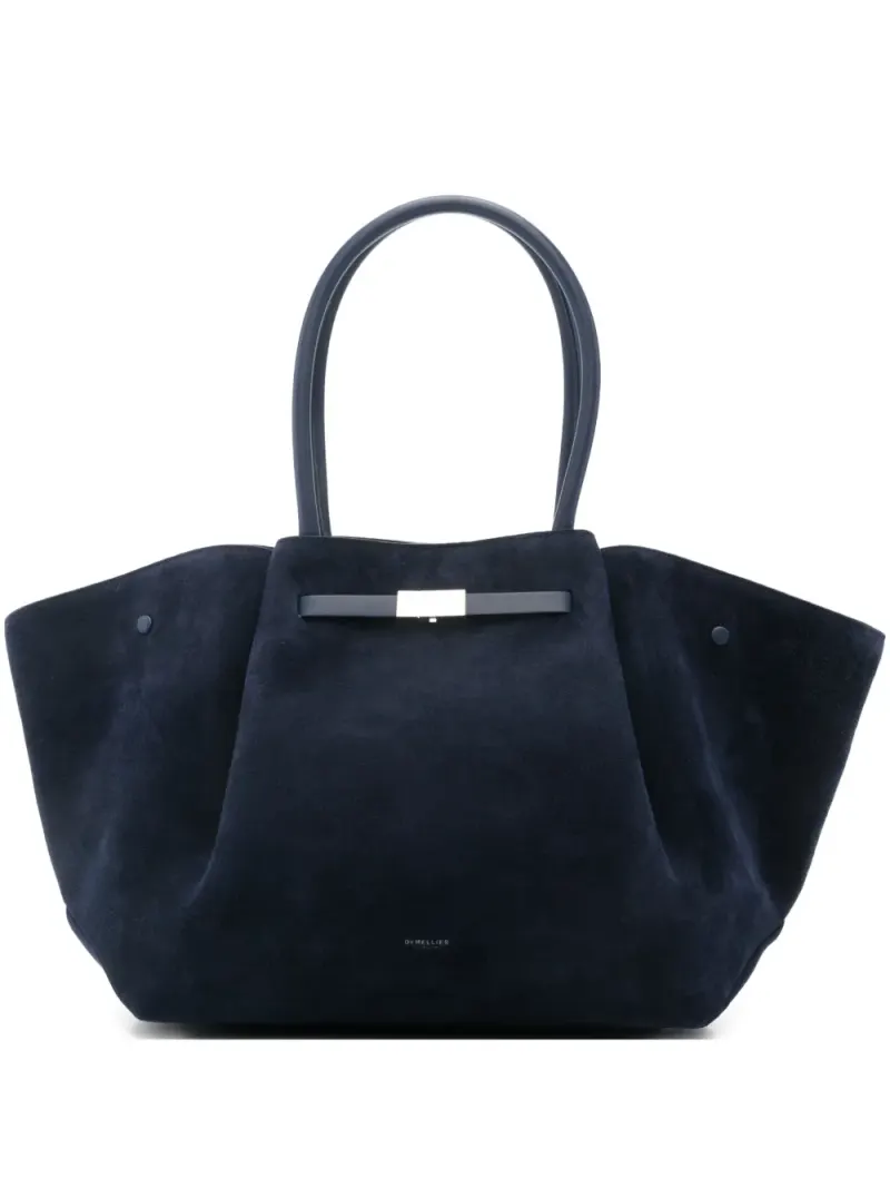 Demellier New York Schultertasche aus Wildleder