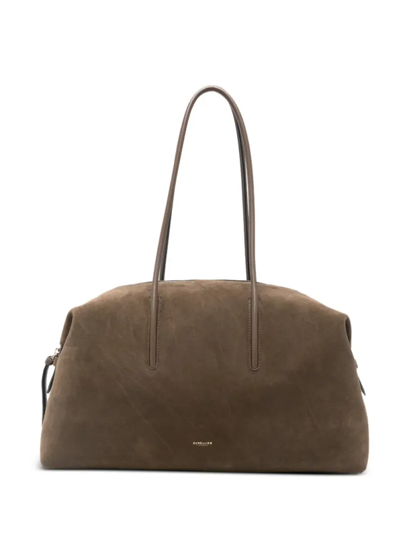 Demellier Stockholm Schultertasche aus Wildleder
