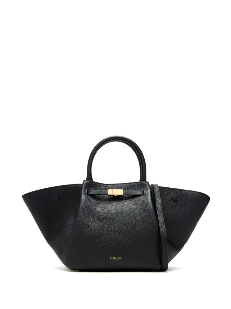 DeMellier The Midi New York Handtasche in Schwarz