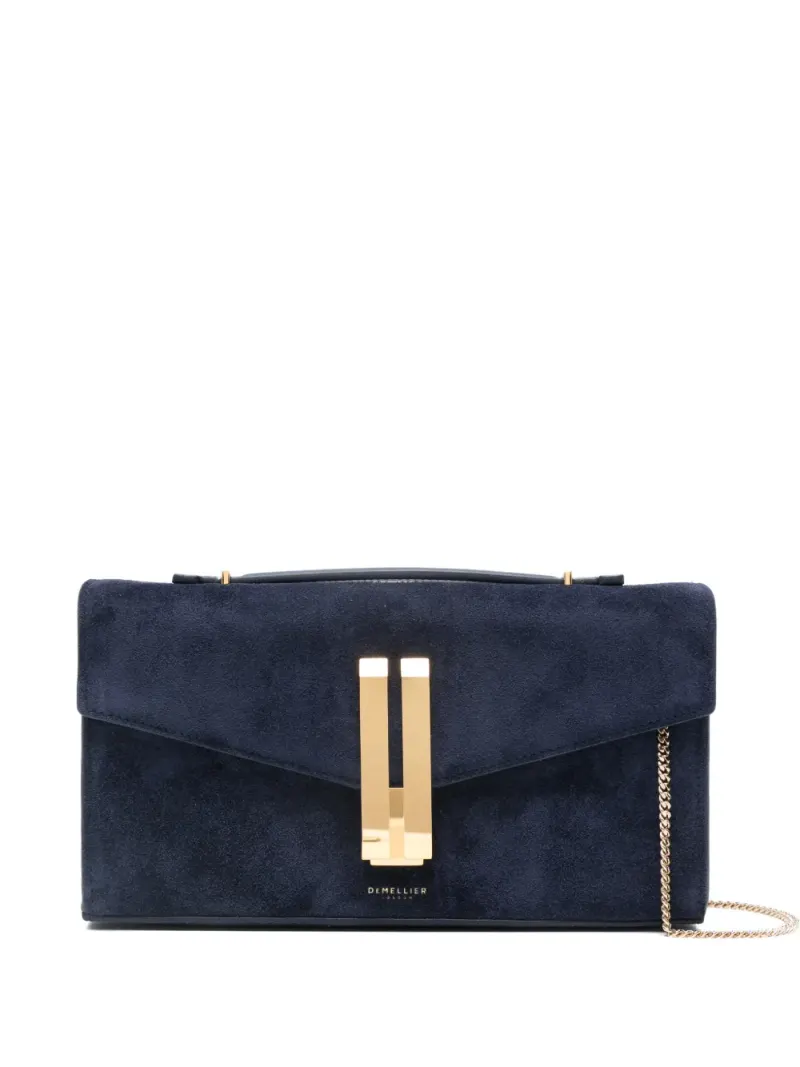 Demellier Vancouver Clutch aus Wildleder