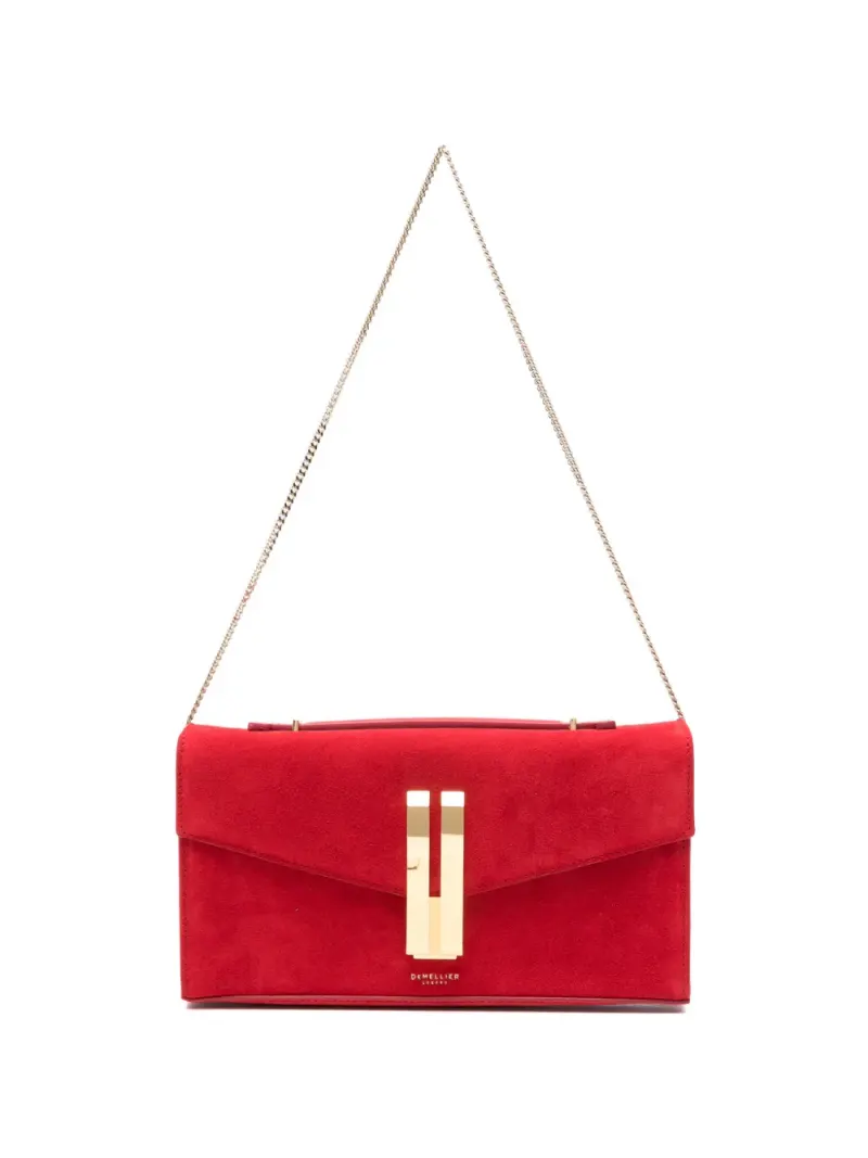 Demellier Vancouver Clutch aus Wildleder