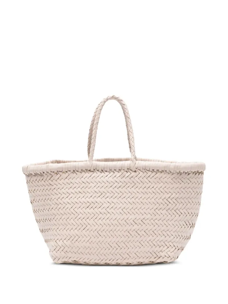 Dragon Diffusion Kleine Bamboo Triple Jump Tote Bag in Nude