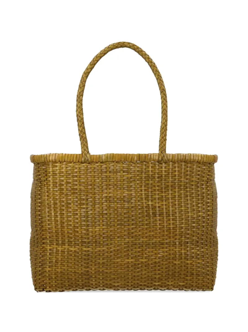Dragon Diffusion big B Weave leather shoulder bag in Grün