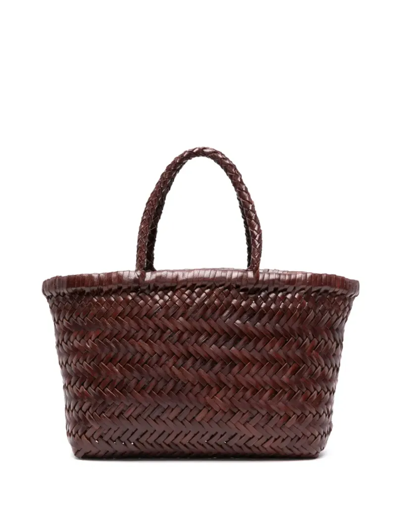 Dragon Diffusion Mini Flat Gora Shopper Mini in Braun