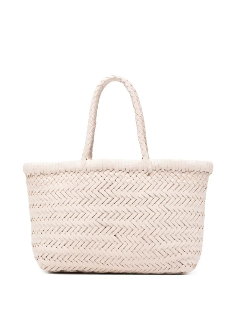 Dragon Diffusion Mini Flat Gora Tote Bag Mini in Nude